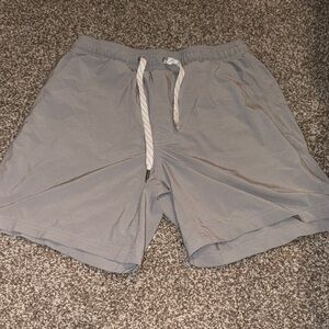 Men's Gray Casual Shorts